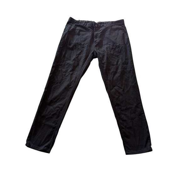 Zara Other - Zara Men's Black Slim Fit Chino Pants Stretch Casual Trousers Size 36